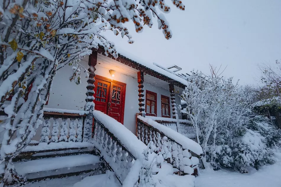 Winter in Orhei Vechi